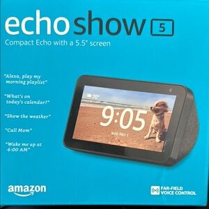 Amazon Echo Show 5. Alexa 5.5” Screen. Brand new in box. *Excellent Price*